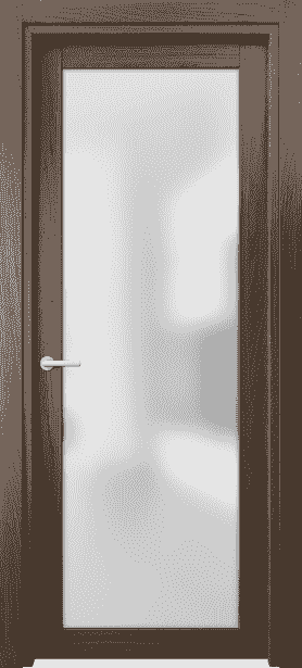 Дверь межкомнатная 2102 neo ШОЯ САТ. Цвет Шоколадный ясень. Материал Ciplex ламинатин. Коллекция Neo. Картинка.