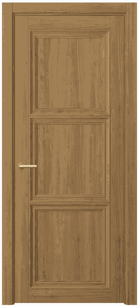Дверь межкомнатная 2503 ГОР. Цвет Грецкий орех. Материал Ламинатин. Коллекция Centro. Картинка.