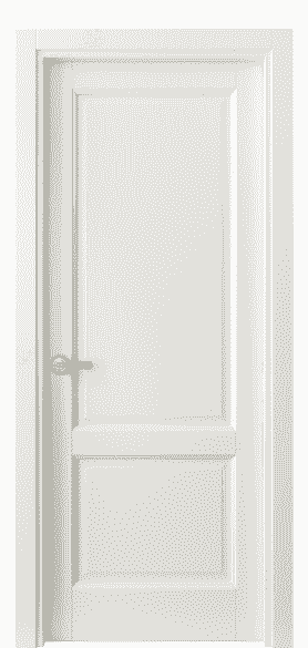 Дверь межкомнатная 1421 МЖМ . Цвет Матовый жемчужный. Материал Гладкая эмаль. Коллекция Galant. Картинка.