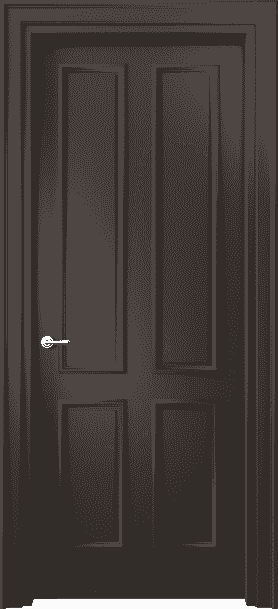 Дверь межкомнатная 8131 МАН . Цвет Матовый антрацит. Материал Гладкая эмаль. Коллекция Paris. Картинка.