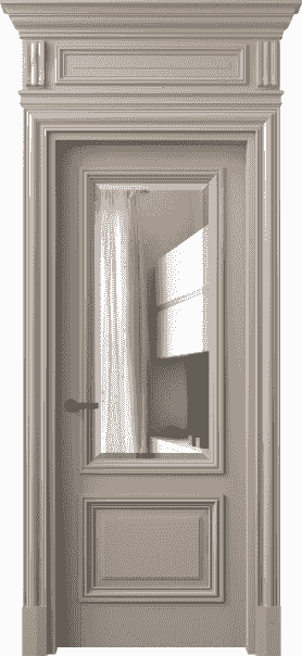 Дверь межкомнатная 7302 ББСК ДВ ЗЕР Ф. Цвет Бук бисквитный. Материал Массив бука эмаль. Коллекция Antique. Картинка.