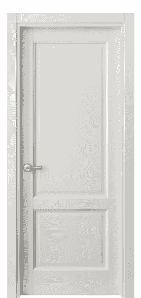 Дверь межкомнатная 1421 МСР . Цвет Матовый серый. Материал Гладкая эмаль. Коллекция Galant. Картинка.