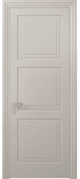 Дверь межкомнатная 8331 МСБЖ. Цвет Матовый светло-бежевый. Материал Гладкая эмаль. Коллекция Rocca. Картинка.